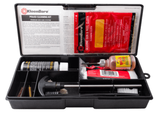 KleenBore features this classic PS52 cleaning kit specifically for .44 caliber and .45 caliber semi-automatic pistols and revolvers.